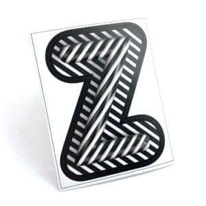 Наклейка на телефон 3DZ 8 (5×6)