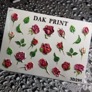 Наклейки для ногтей слайдер дизайн 3D 295