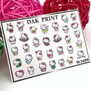 Наклейки для ногтей слайдер дизайн  W 3459