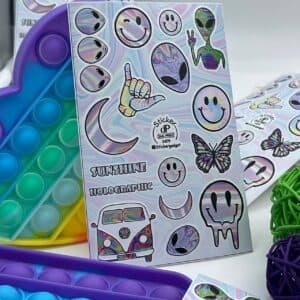 Стикер 3D 09